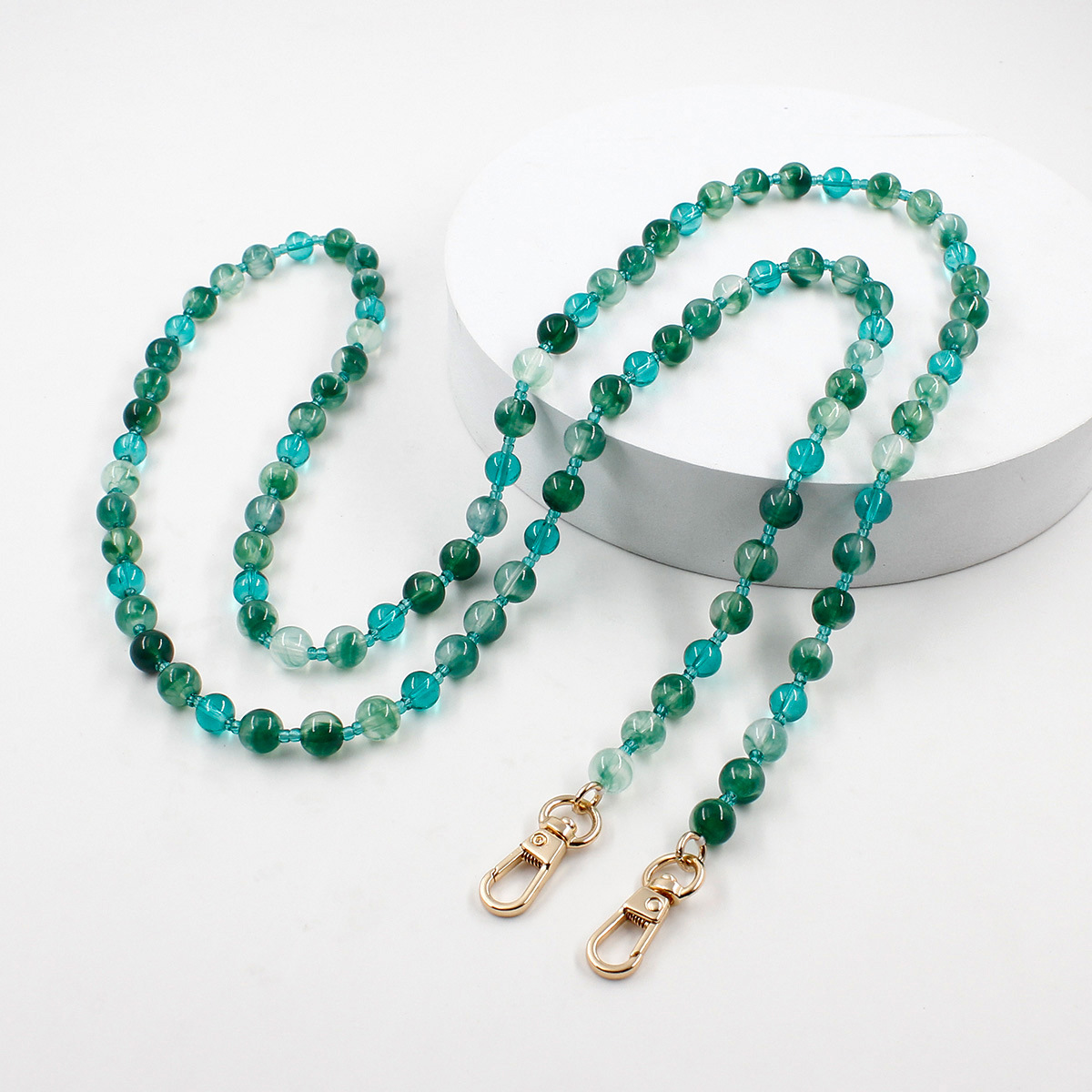 Women'S Bags Everyday - Women Glass Bead Bag Chain Long