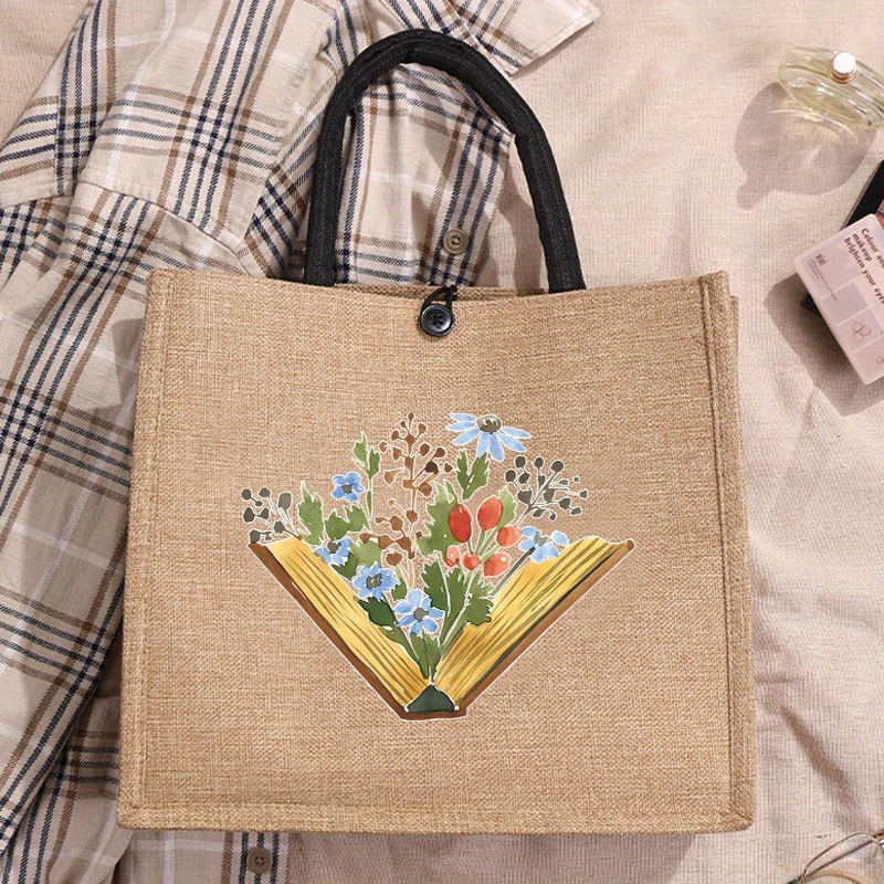 Women'S Work Bags Designer - Fashion Linen Tote Bag Design Large