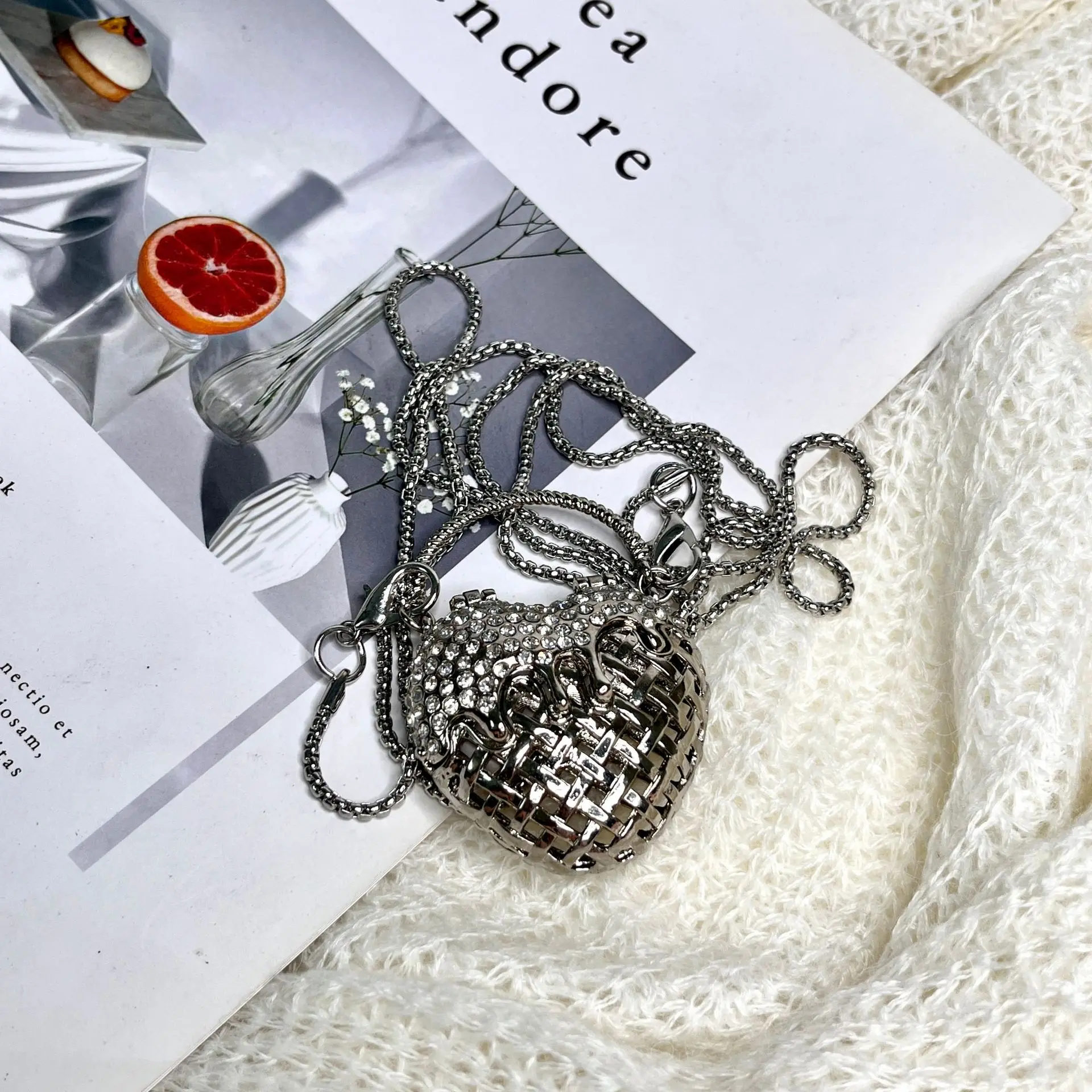 Women'S Bags Everyday - Designer Hollowed Out Heart- Haped Dinner