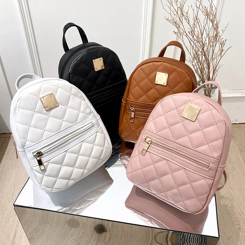 Women Bags On Sale - Embroidered backpack 2021 women's bags Korean