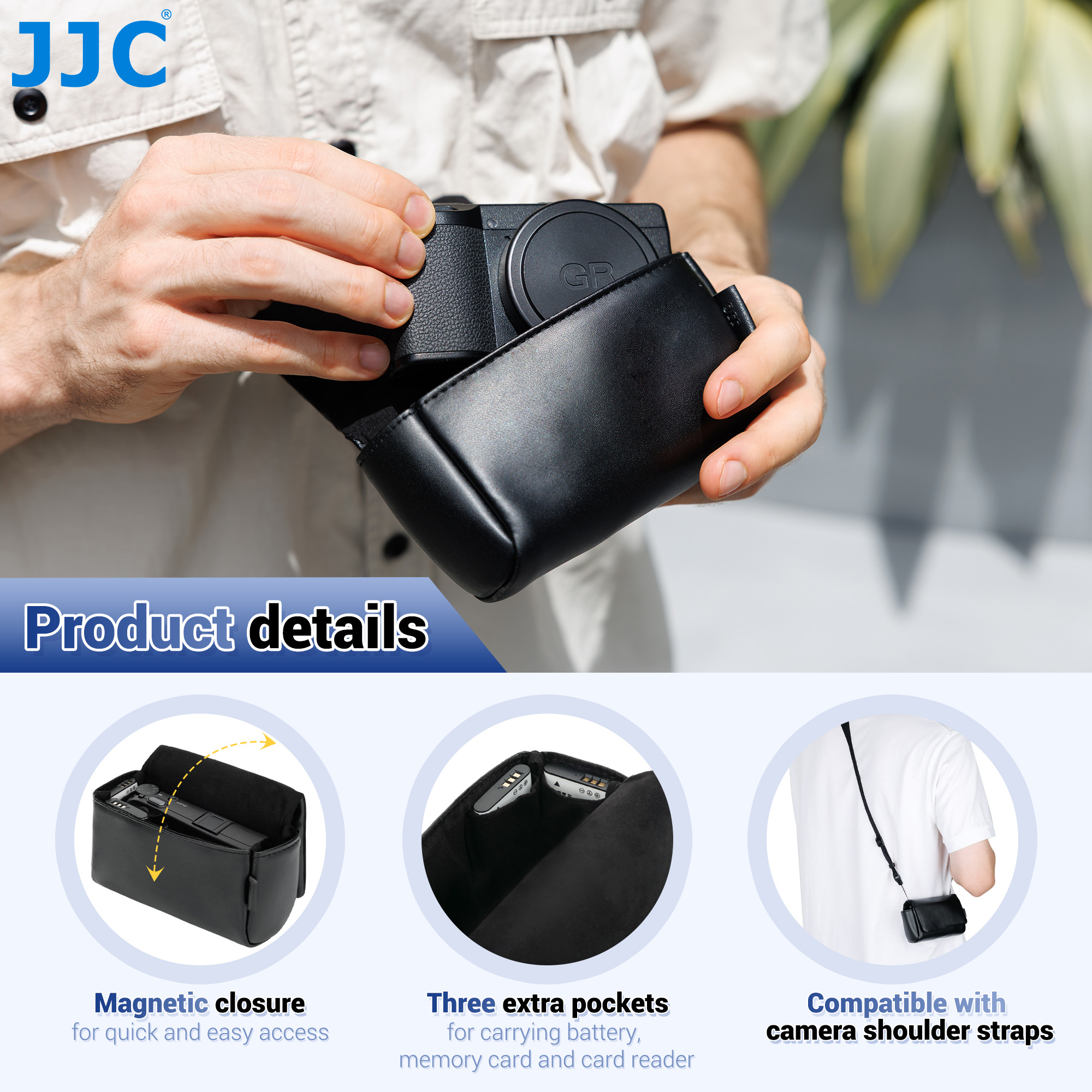 JJC Small Camera Bag For Ricoh - Women Bags Louis Vuitton บทวิจารณ์และราคา