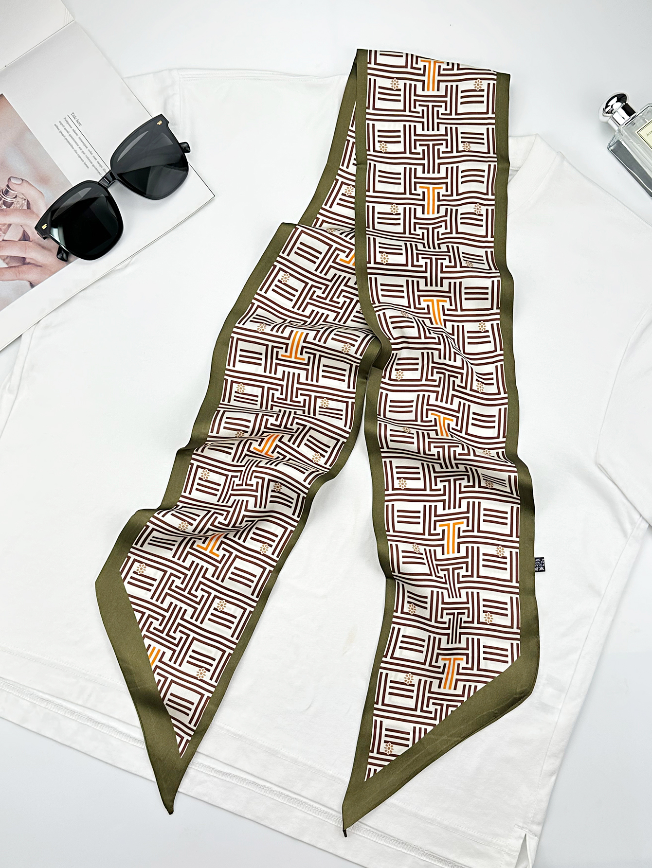 Luxury Geometry Skinny Silk Sc - Women Bags For Office บทวิจารณ์และราคา