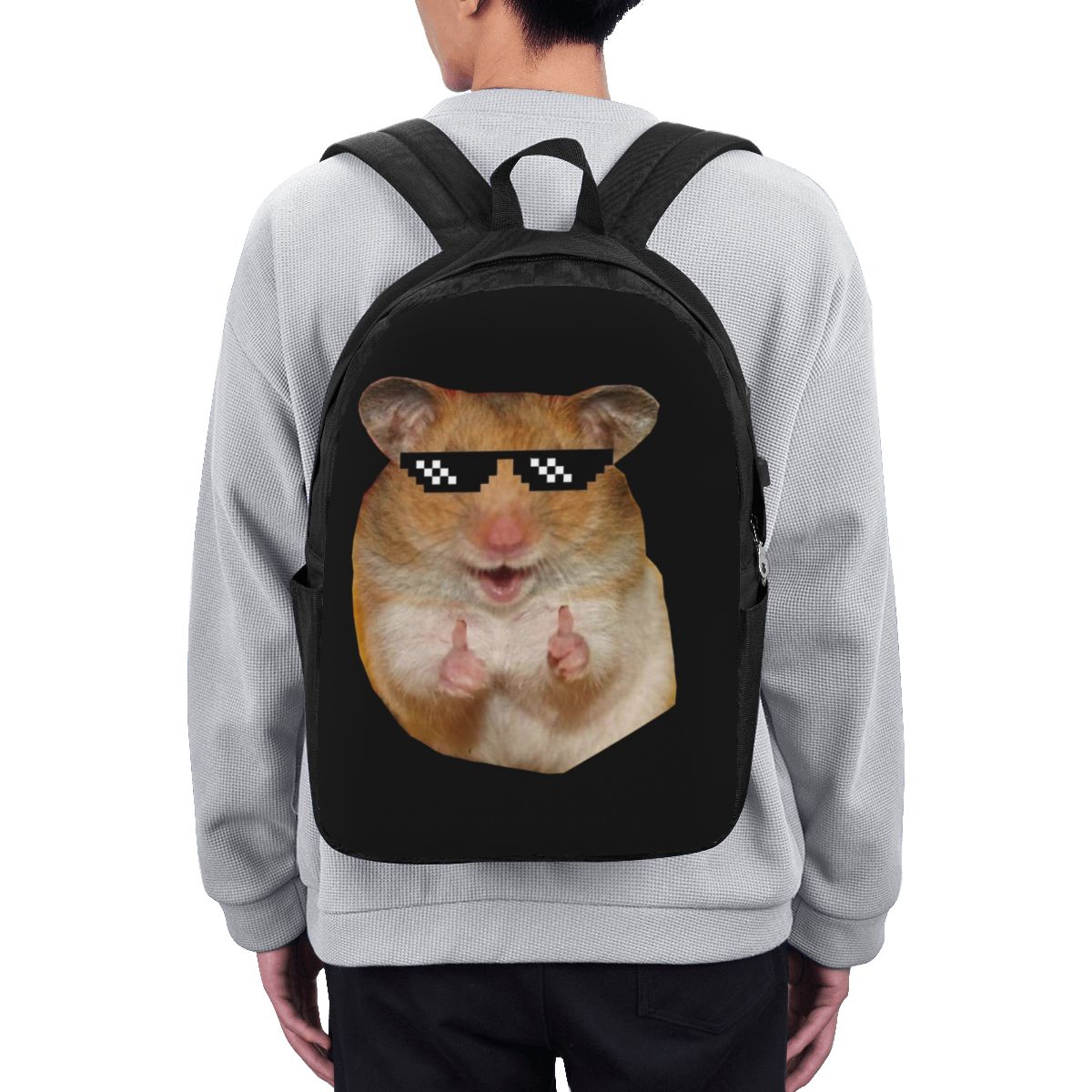 Funny Hamster Backpack Travel  - Women Bags Laptop บทวิจารณ์และราคา