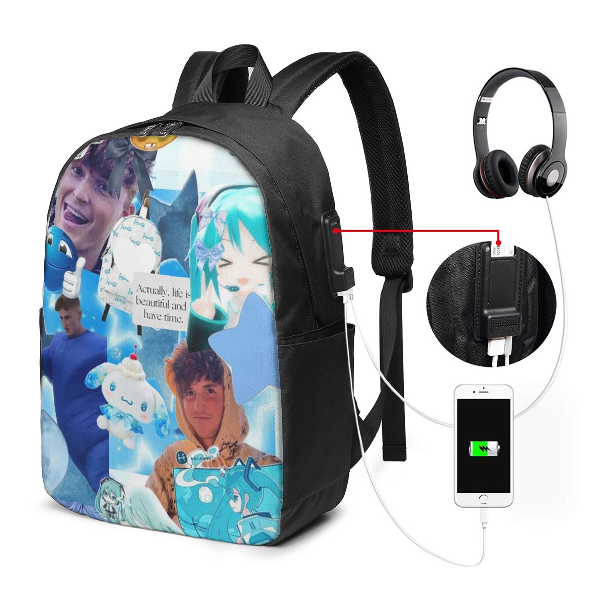 Caylus Backpack Travel Noteboo - Women Bags Laptop บทวิจารณ์และราคา