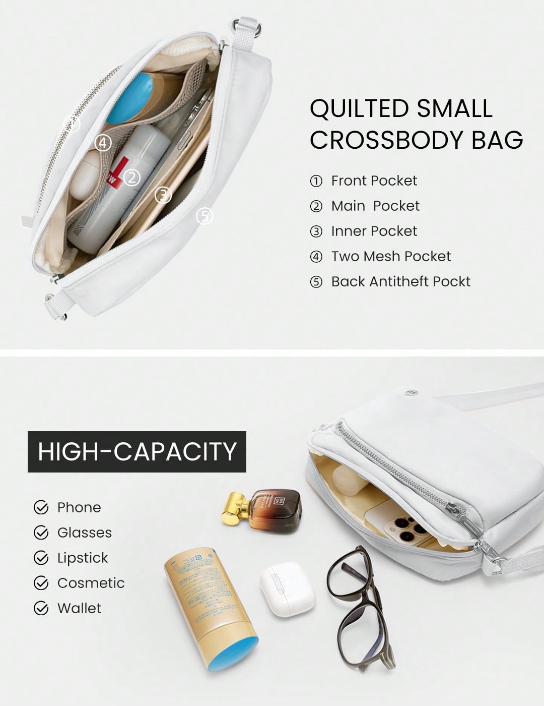 Small Crossbody Bag For Women  - Women'S Work Bags Designer บทวิจารณ์และราคา