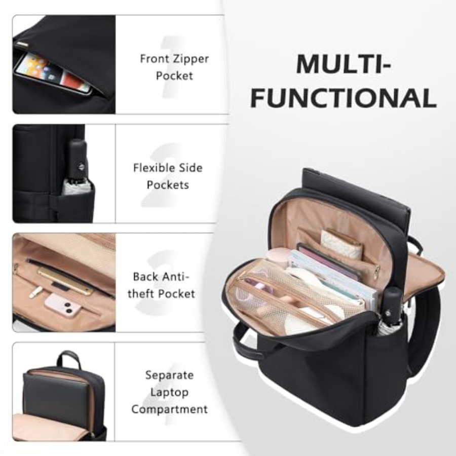 Slim Laptop Backpack for Women - Women Bags Purses บทวิจารณ์และราคา