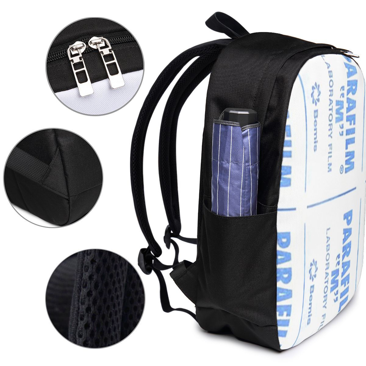 Parafilm Is A Lifesaver Backpa - Women Bags Laptop บทวิจารณ์และราคา