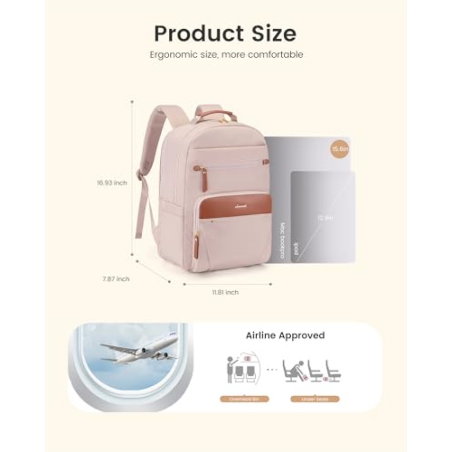 Laptop Backpack for Women with - Women Bags For Work บทวิจารณ์และราคา