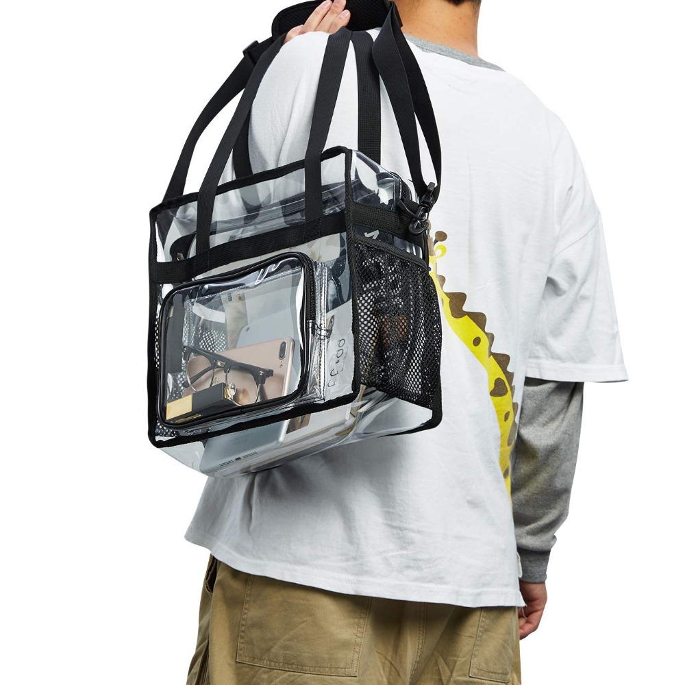 Clear Tote Bag Heavy Duty Plas - Women Bags For Office บทวิจารณ์และราคา