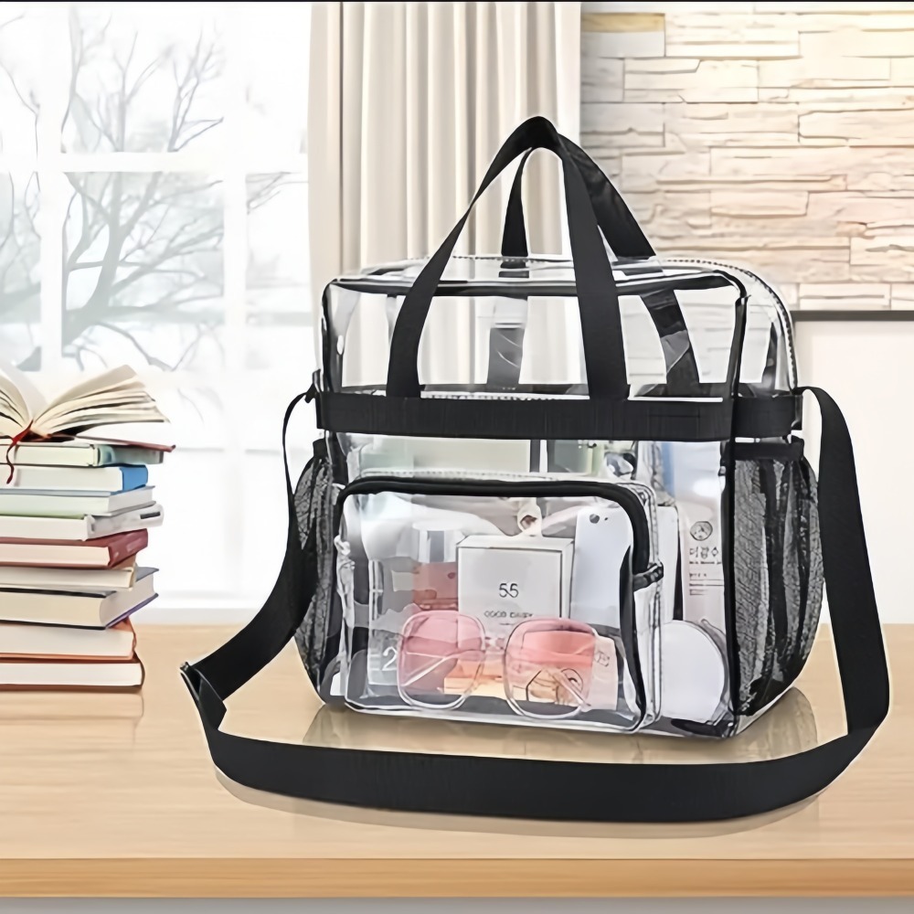 Clear Tote Bag Heavy Duty Plas - Women Bags For Office บทวิจารณ์และราคา