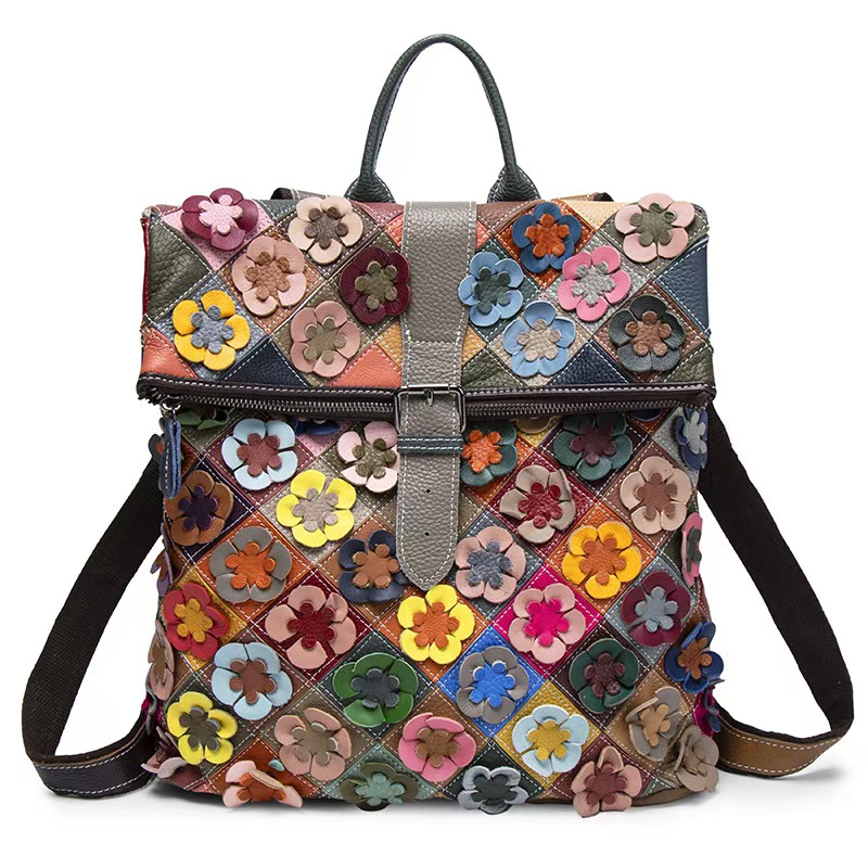 Vintage Women Genuine Leather  - Women Bags Casual บทวิจารณ์และราคา