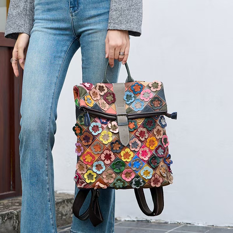 Vintage Women Genuine Leather  - Women Bags Casual บทวิจารณ์และราคา
