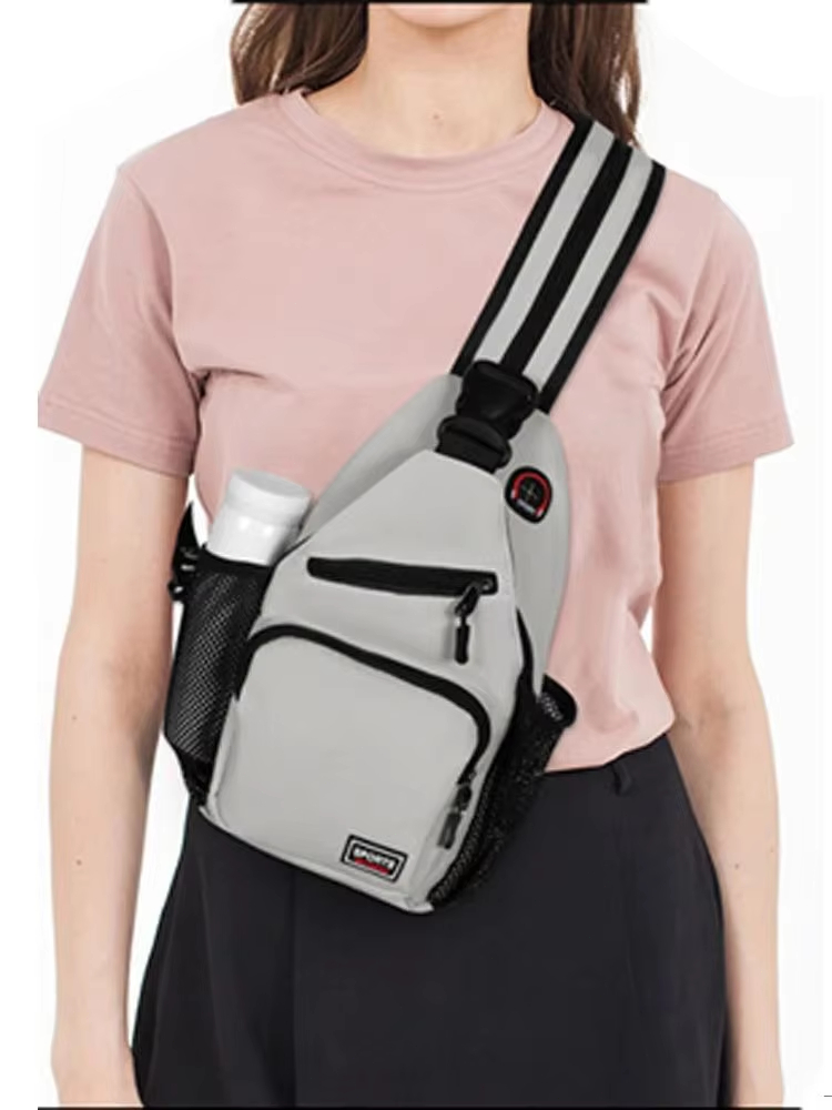 Multi-pocket Casual Chest Bag  - Women'S Bags Everyday บทวิจารณ์และราคา
