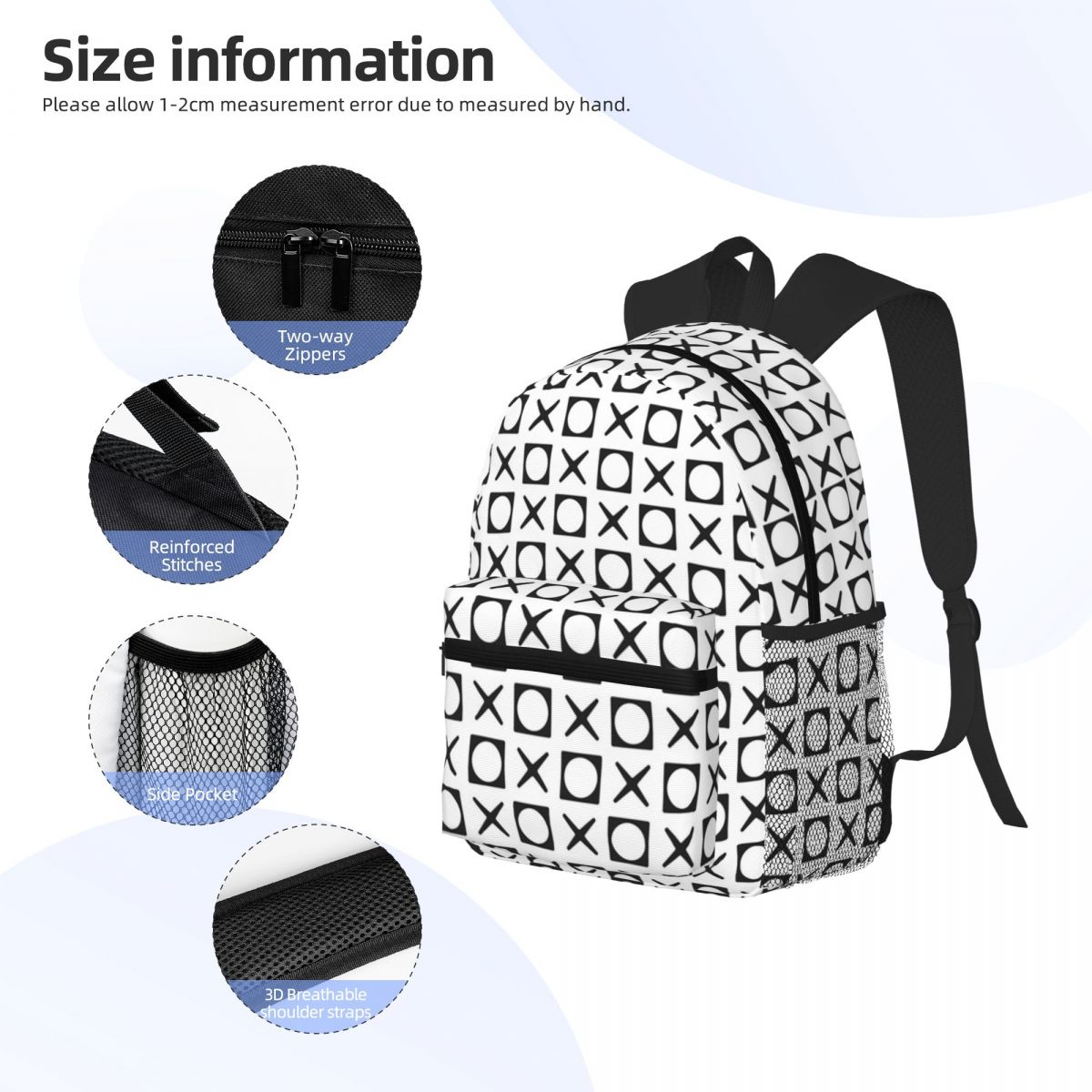 XOXO Pattern Student Backpack  - Women'S Xoxo Bags บทวิจารณ์และราคา