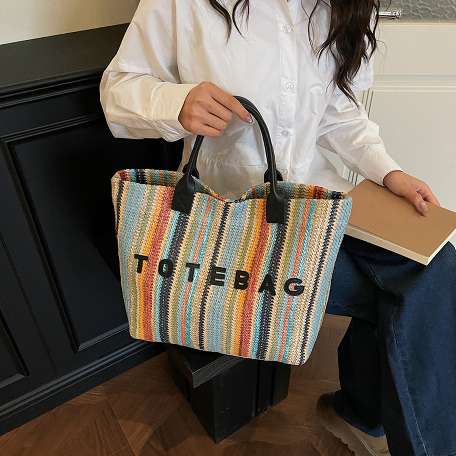 Women Tote Bag Top Handle Bag  - Women Bags For Work บทวิจารณ์และราคา