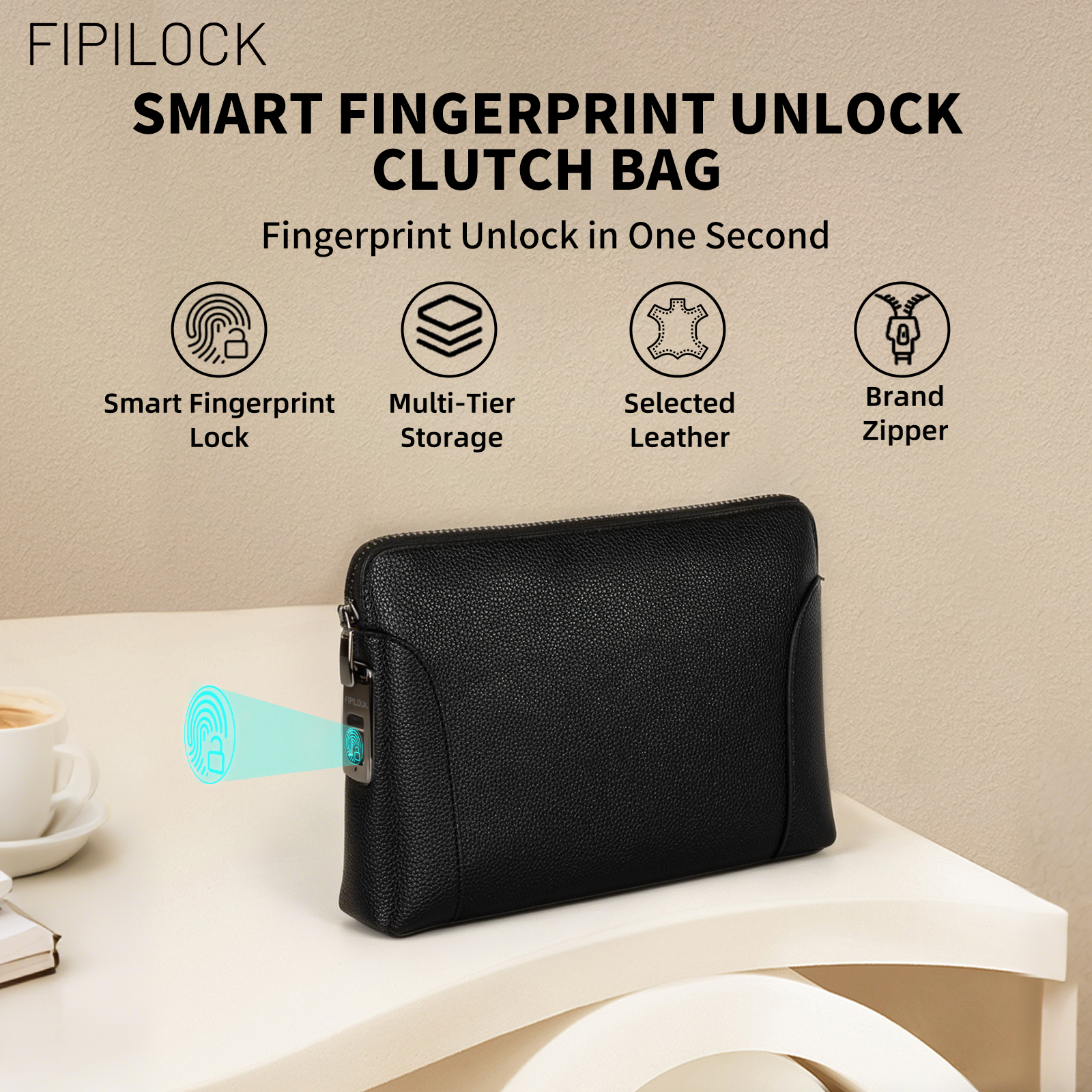 FIPILOCK Mens Fashion Casual C - Women Bags Rack บทวิจารณ์และราคา
