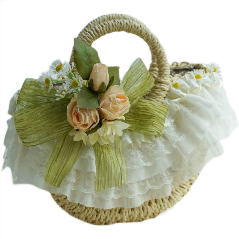 Country-style Lolita lace stra - Women Bags Accessories บทวิจารณ์และราคา
