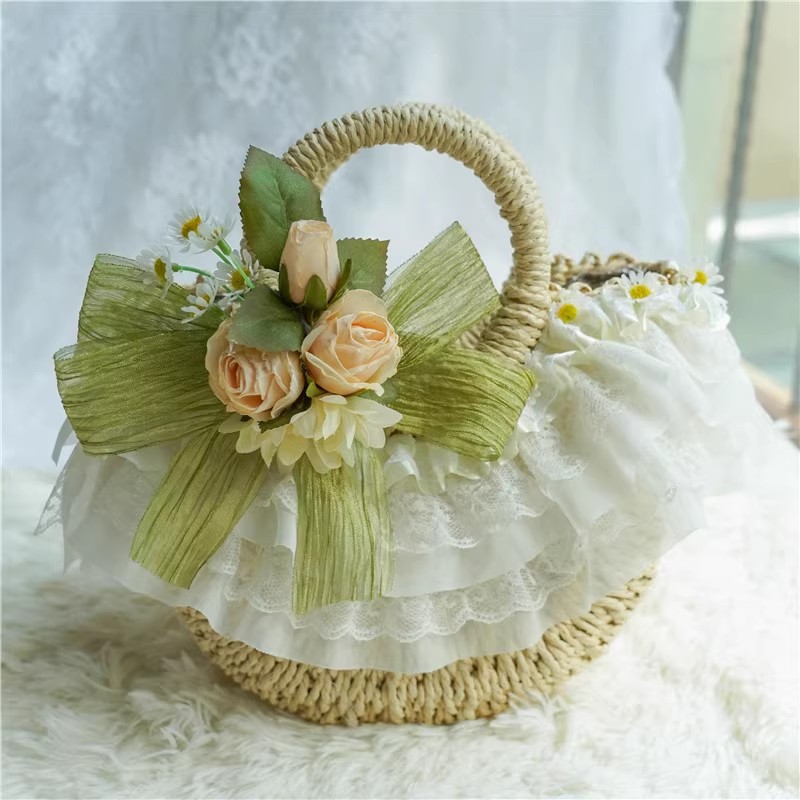 Country-style Lolita lace stra - Women Bags Accessories บทวิจารณ์และราคา