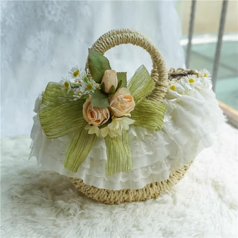 Country-style Lolita lace stra - Women Bags Accessories บทวิจารณ์และราคา