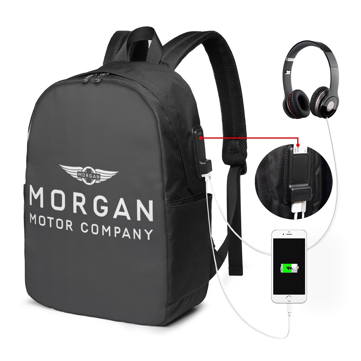 Morgan Motor Car Company Backp - Women Bags Laptop บทวิจารณ์และราคา