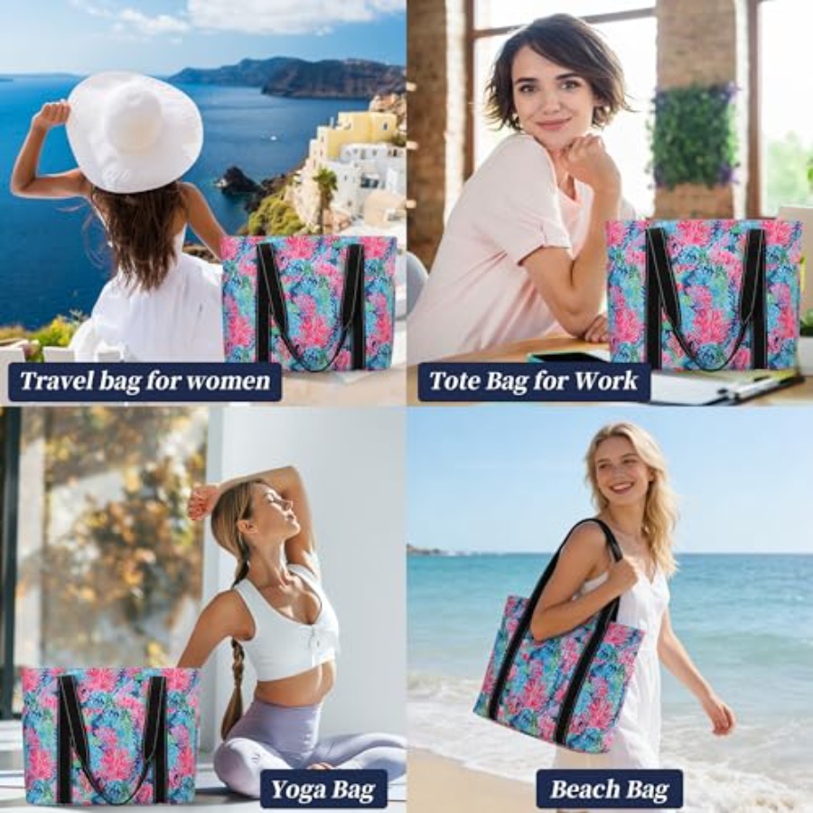 Tote Bag for Women with Laptop - Women Bags Laptop บทวิจารณ์และราคา