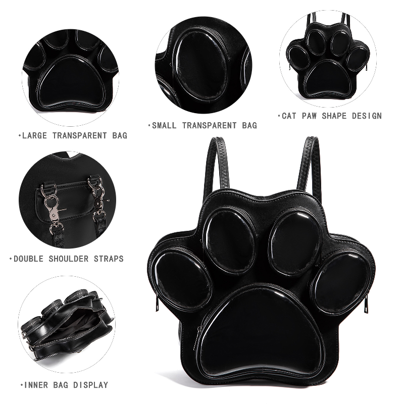 Cute Cat Paw Shape Ita Bag, PU - Women Bags Dkny บทวิจารณ์และราคา