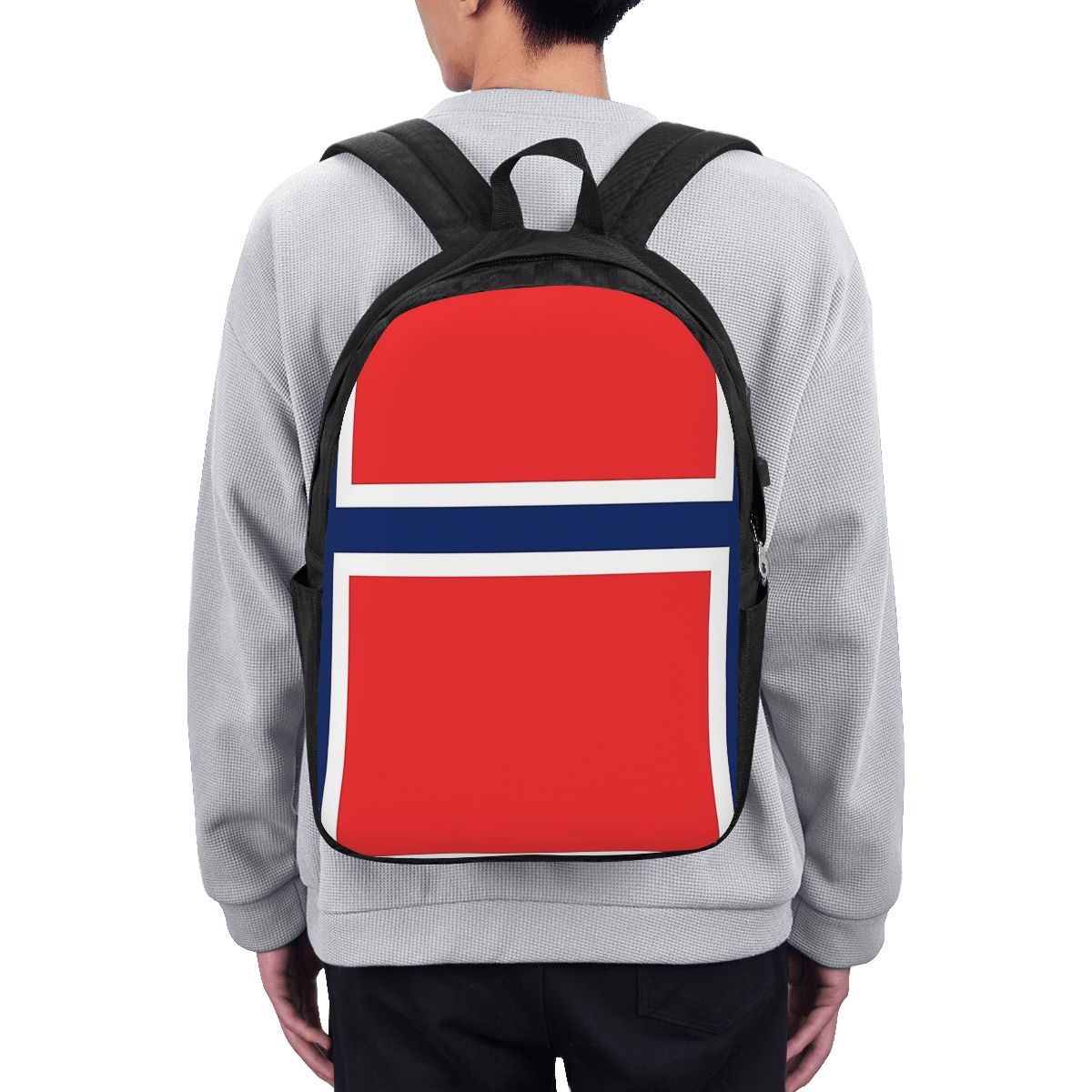 Norway Flag Backpack Travel No - Women Bags Laptop บทวิจารณ์และราคา