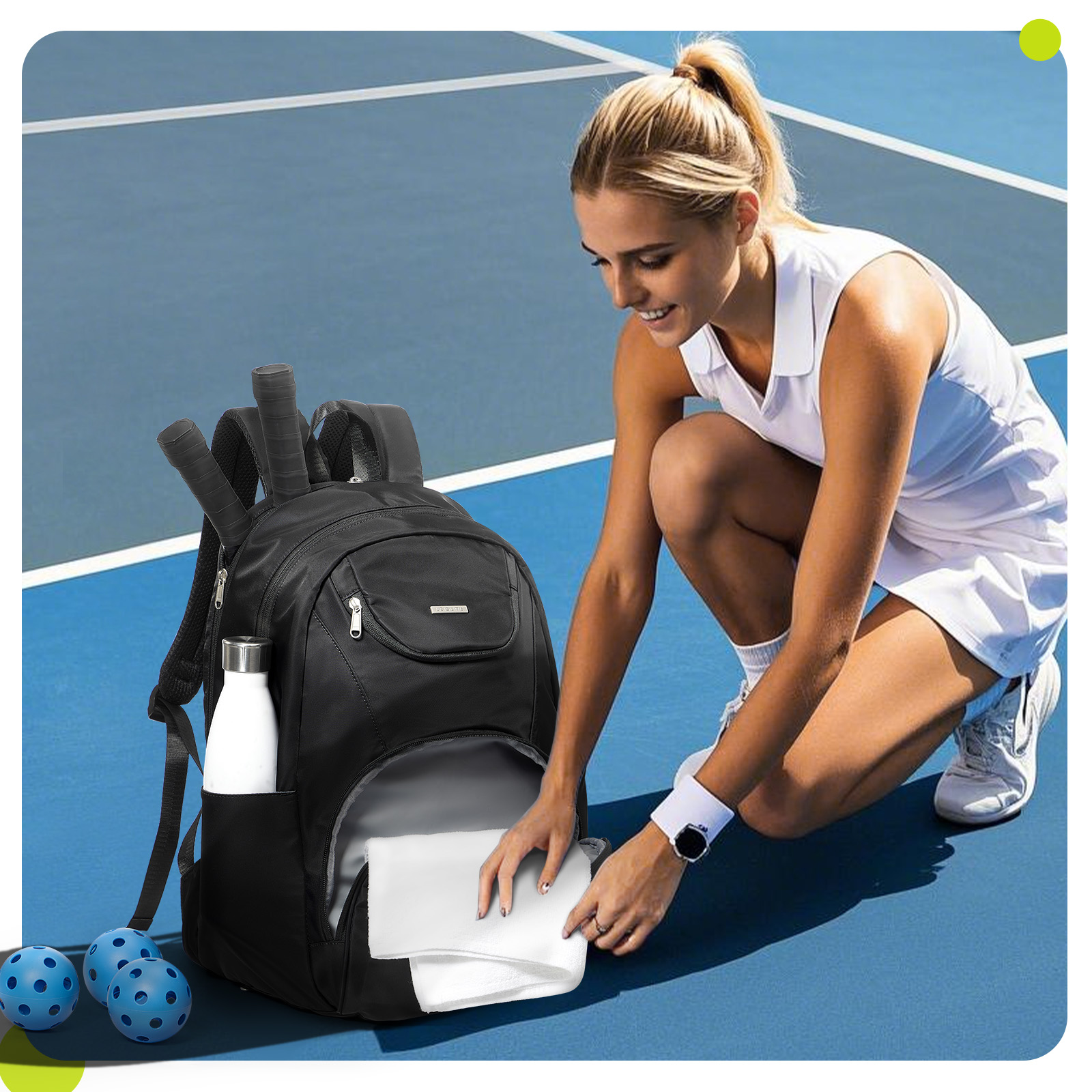 Tennis Bag Tennis Backpack 2 R - Women Bags Casual บทวิจารณ์และราคา