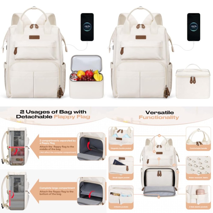 Travel Backpack for Women Men, - Women Bags For Work บทวิจารณ์และราคา