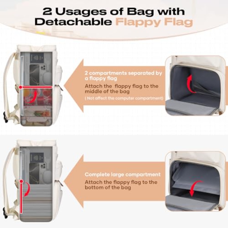 Travel Backpack for Women Men, - Women Bags For Work บทวิจารณ์และราคา