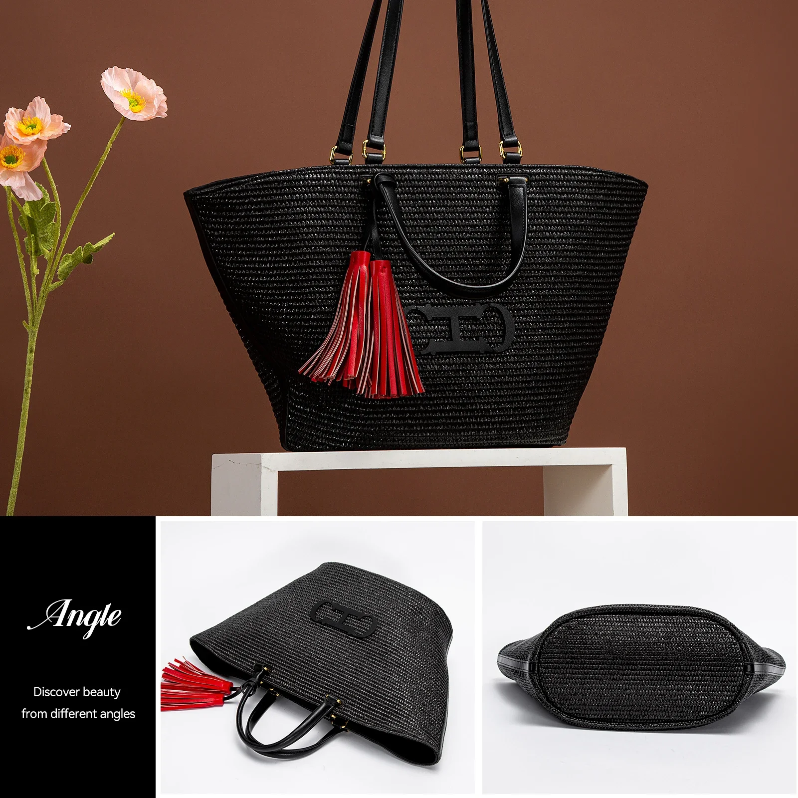 CH Premium Feeling Travel Tote - Women Bags On Sale บทวิจารณ์และราคา