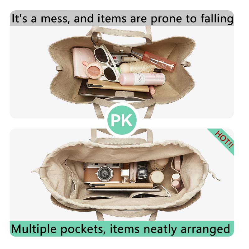 Bag Lining Storage Purse Fit F - Women Bags Purses บทวิจารณ์และราคา