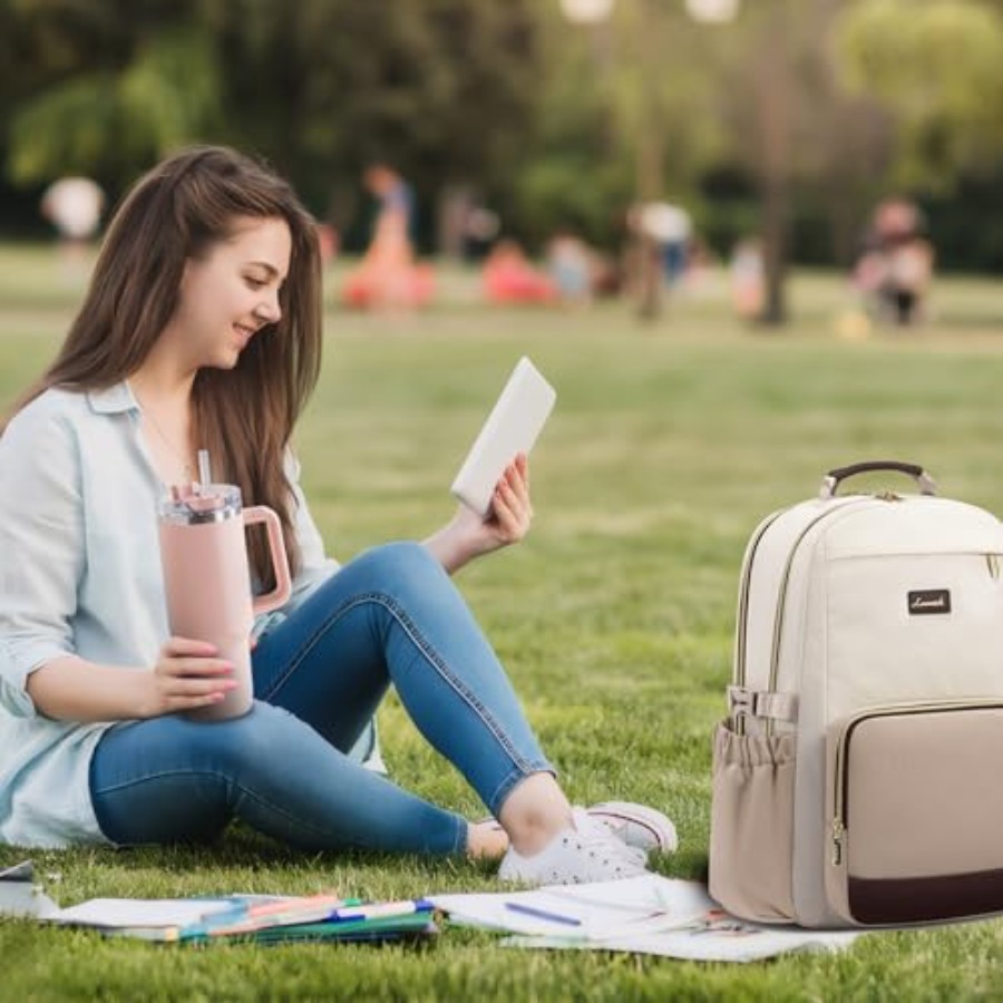 Laptop Backpack for Women with - Women Bags For Work บทวิจารณ์และราคา