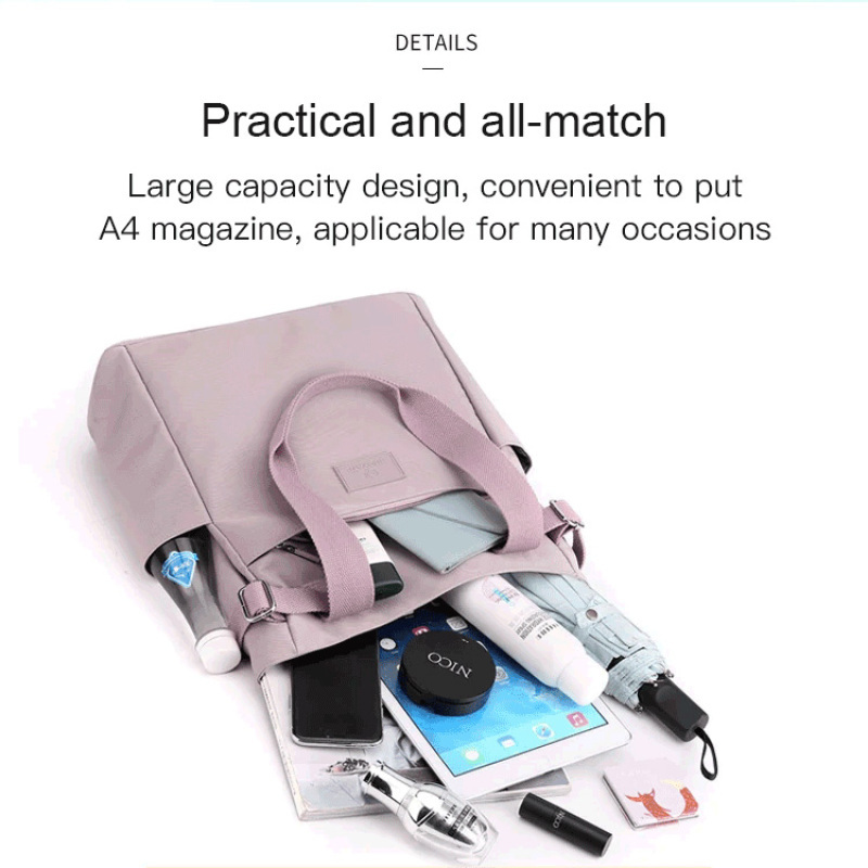 Japanese Style Canvas Shoulder - Women'S Bags Everyday บทวิจารณ์และราคา