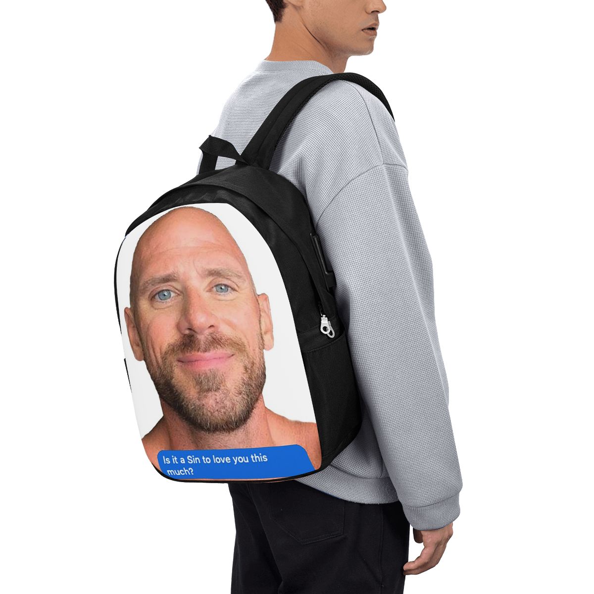 Johnny Sins Flirty Text Bubble - Women Bags Laptop บทวิจารณ์และราคา