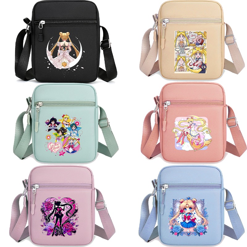 Sailor Moon Shoulder Bag Unise - Women'S Bags Everyday บทวิจารณ์และราคา