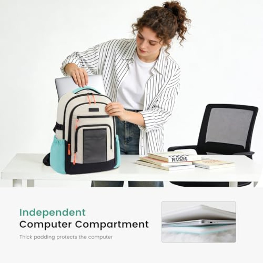 Laptop Backpack for Women with - Women Bags For Work บทวิจารณ์และราคา