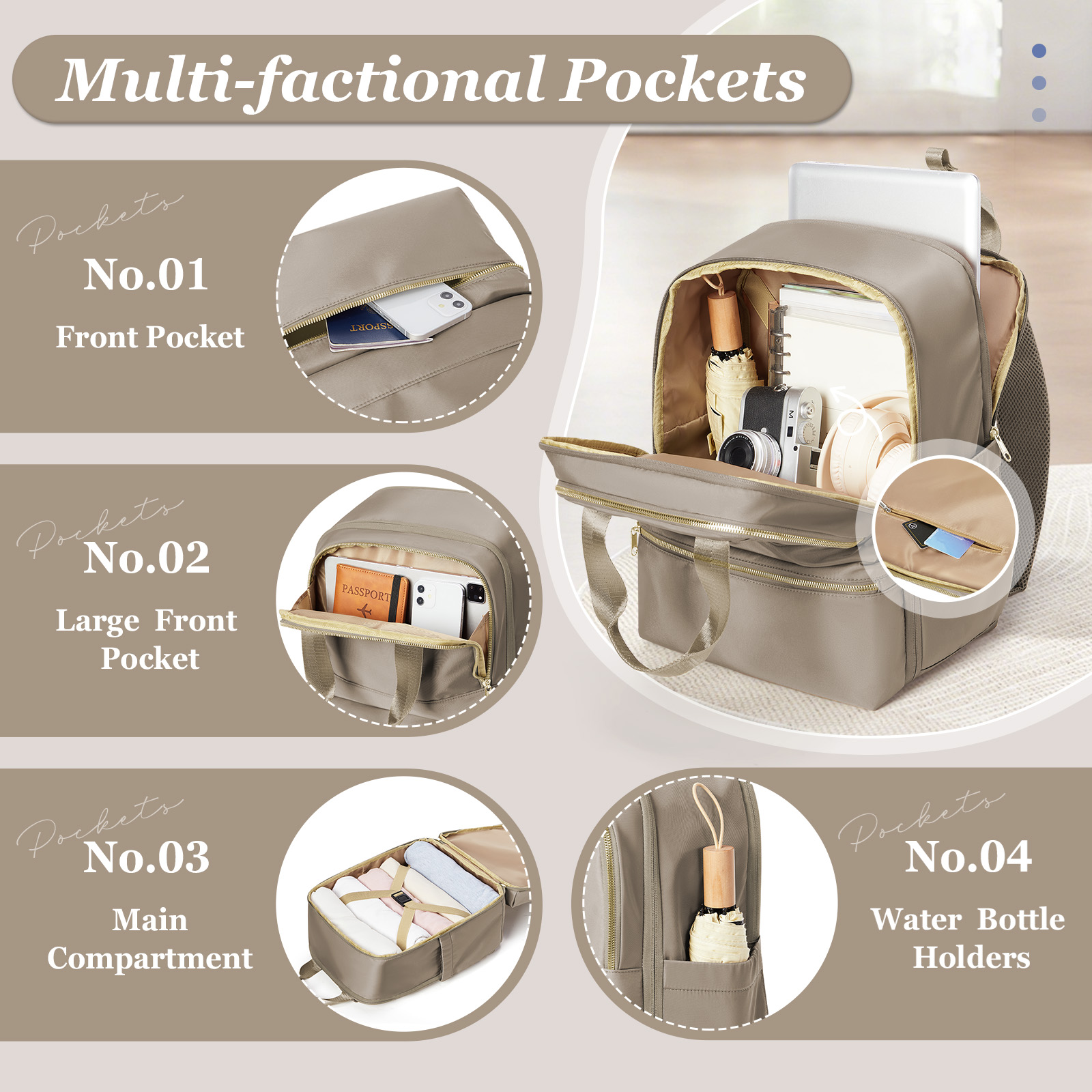 Ryanair 40x30x20 Travel Backpa - Women Bags Casual บทวิจารณ์และราคา