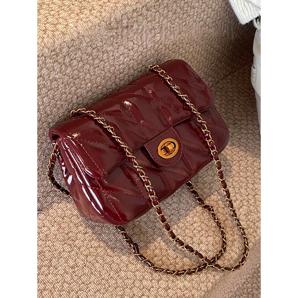 Classic Rhombus Pattern PU Wat - Women'S Work Bags Designer บทวิจารณ์และราคา