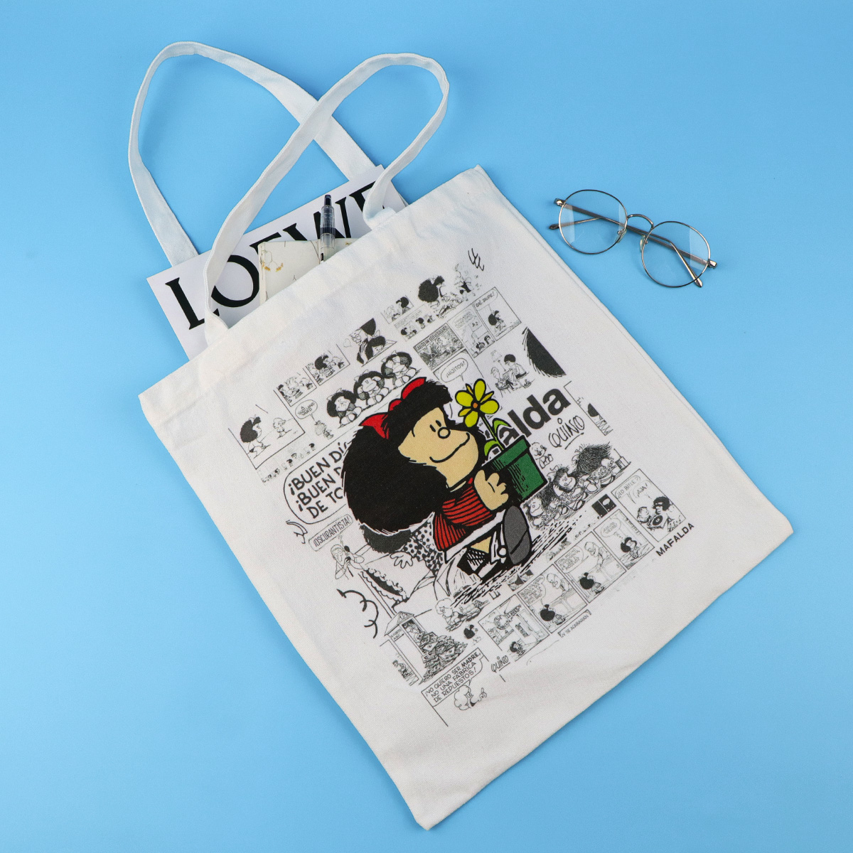 Fashion Canvas Tote Bag Women  - Women Bags For Office บทวิจารณ์และราคา
