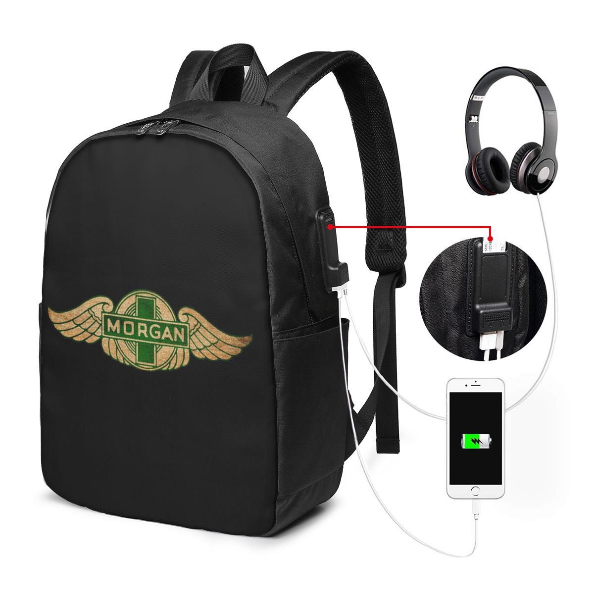 Morgan Motor Car Company Backp - Women Bags Laptop บทวิจารณ์และราคา