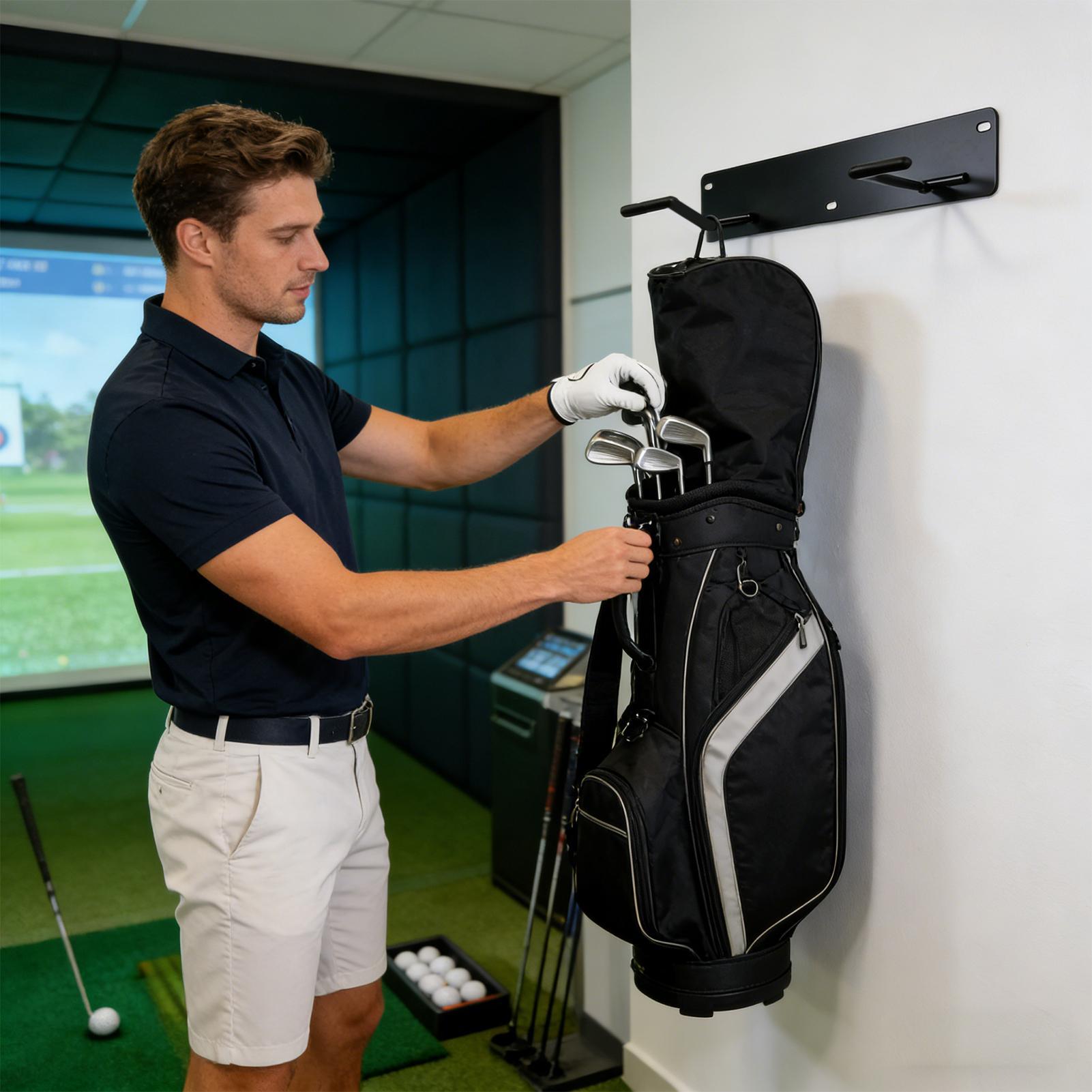 Golf Bag Rack For Garage Heavy - Women Bags Rack บทวิจารณ์และราคา