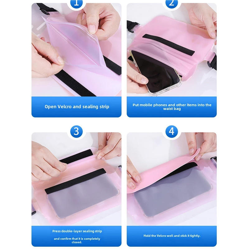 1PC Waterproof Waist Belt Bag  - Women Bags Accessories บทวิจารณ์และราคา