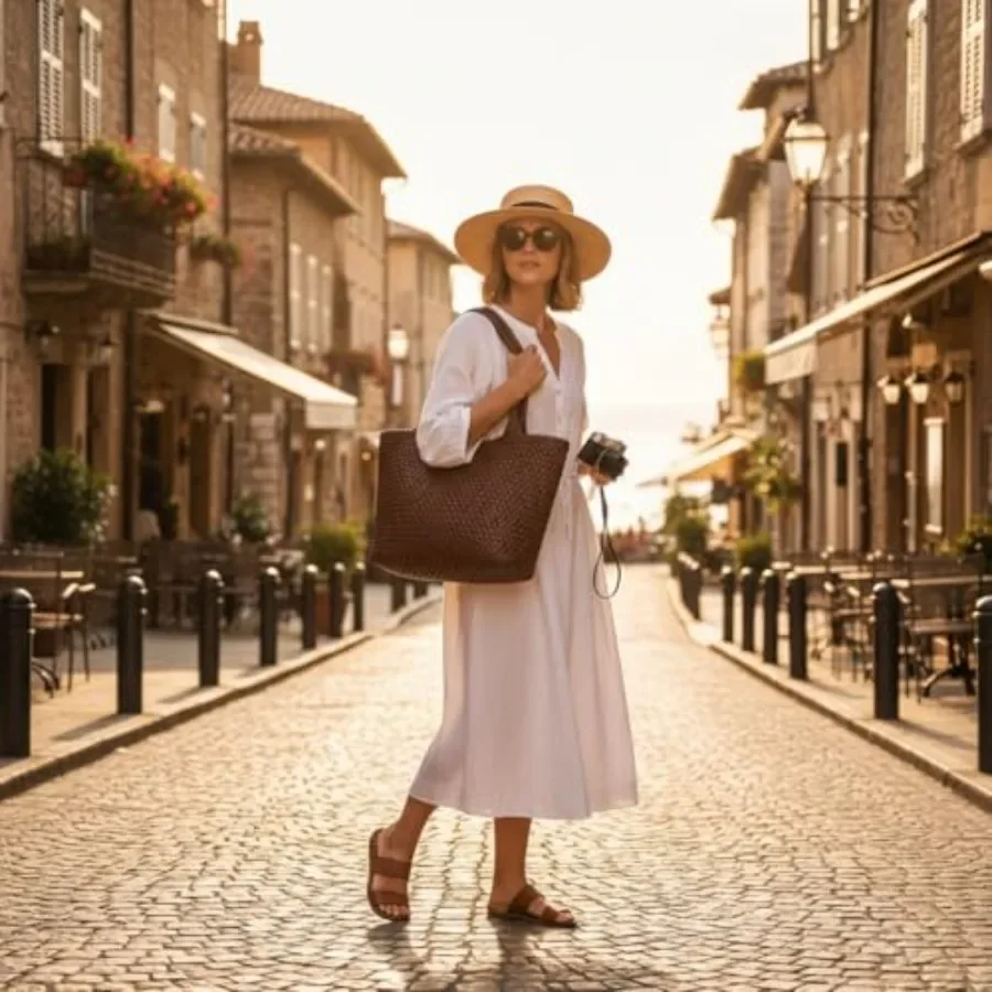 BOYATU Woven Tote Bag for Wome - Women Bags Purses บทวิจารณ์และราคา