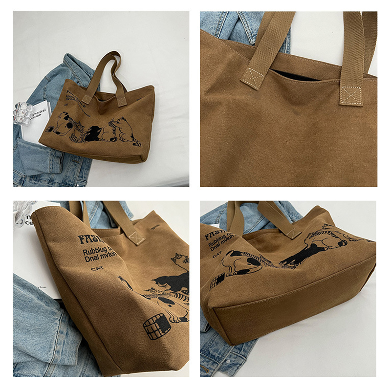Women's Fashionable Canvas Tot - Women'S Work Bags Designer บทวิจารณ์และราคา
