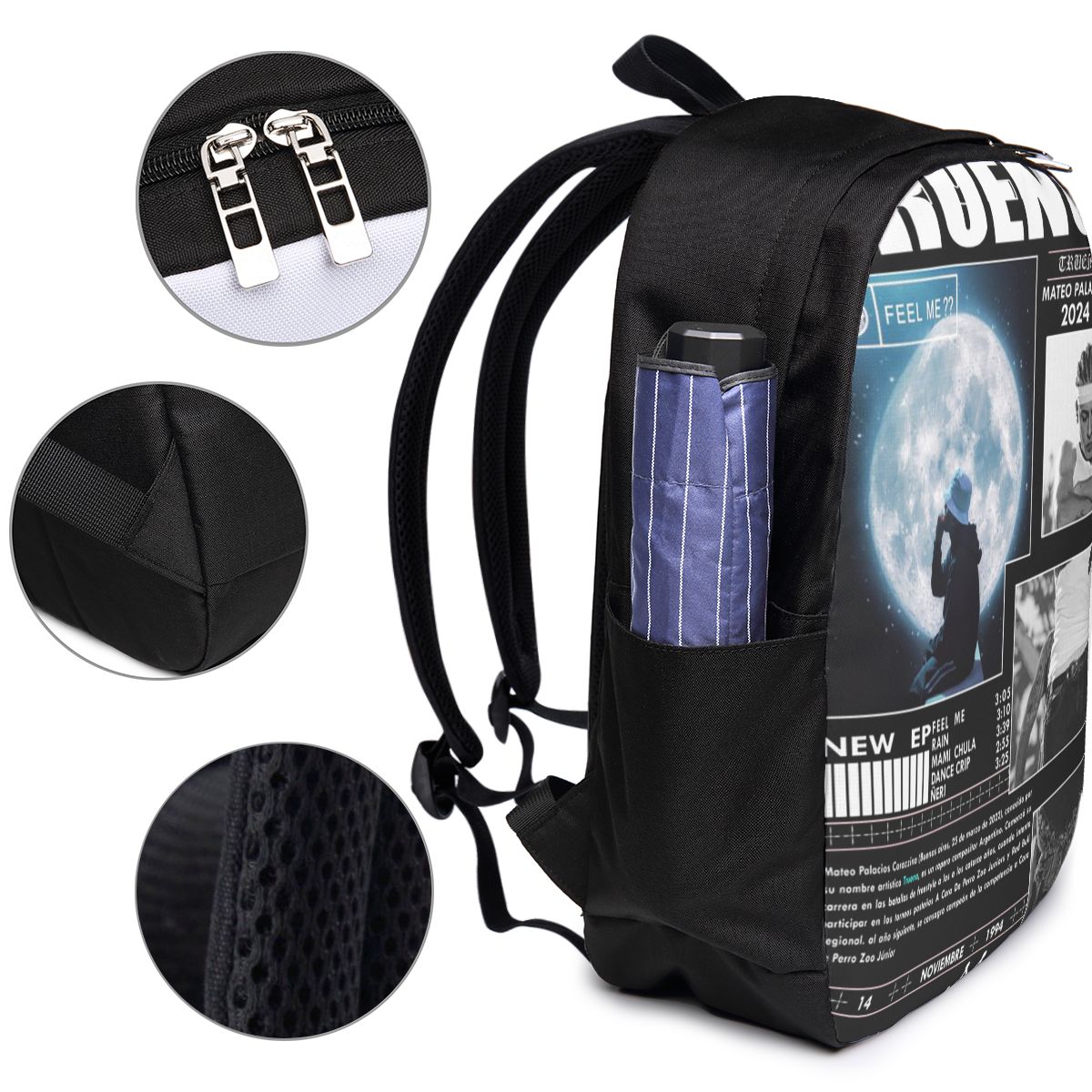 Funny Trueno Hip Hop Rapper Ba - Women Bags Laptop บทวิจารณ์และราคา