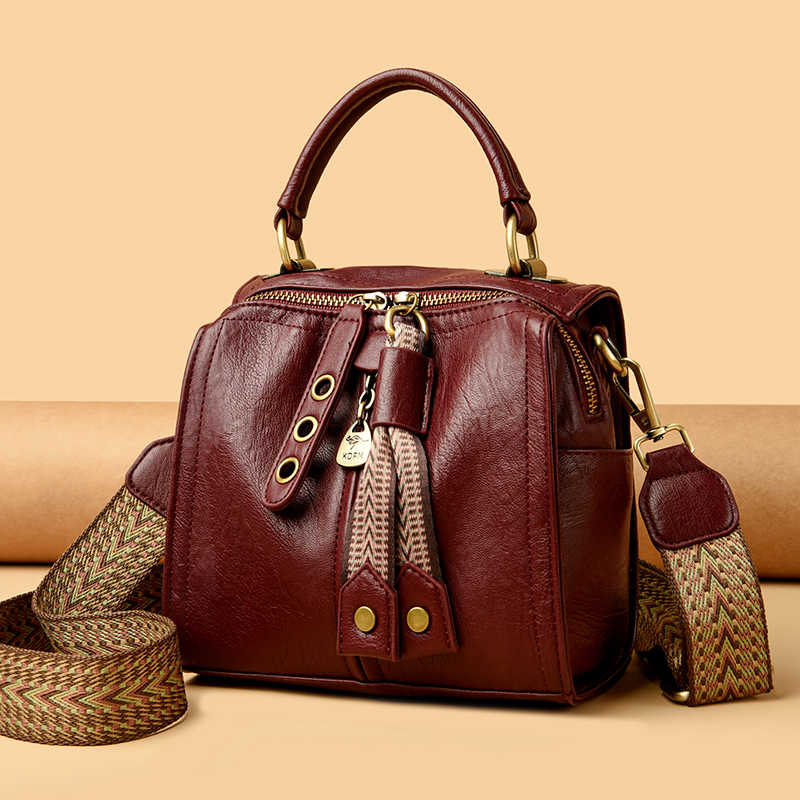Cow Leather Women Messenger Ba - Women Bags Rack บทวิจารณ์และราคา