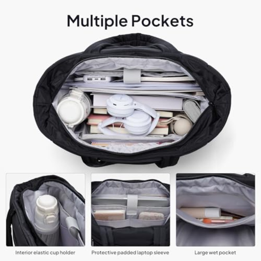 TOPEAST Tote Bag for Women Puf - Women Bags Laptop บทวิจารณ์และราคา