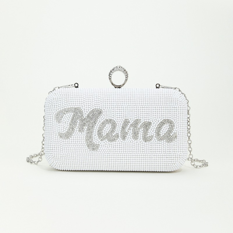 Classic White Wedding Hand Bag - Women'S Xoxo Bags บทวิจารณ์และราคา