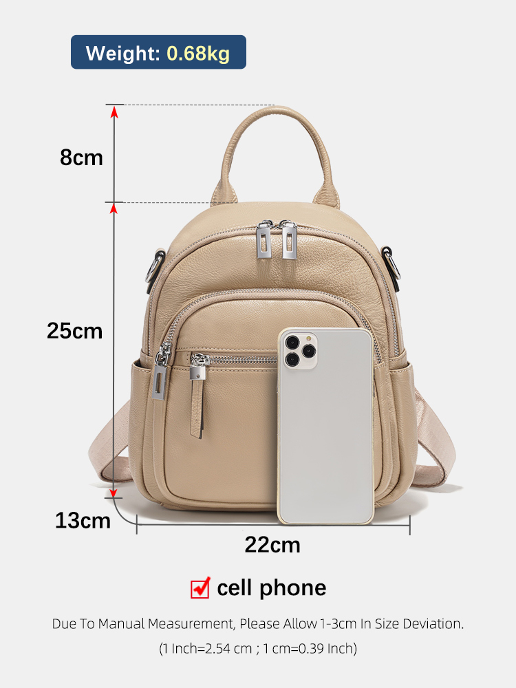 Zency Genuine Leather Small Ba - Women Bags For Office บทวิจารณ์และราคา